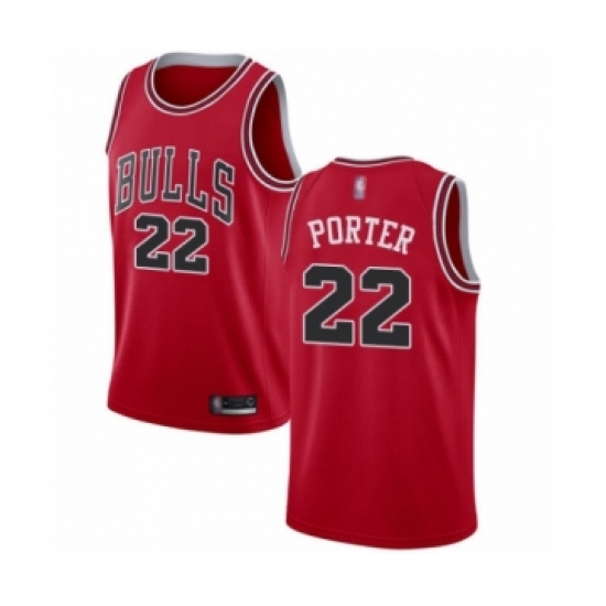 Youth Chicago Bulls #22 Otto Porter Swingman Red Basketball Jersey - Icon Edition - Ujersey
