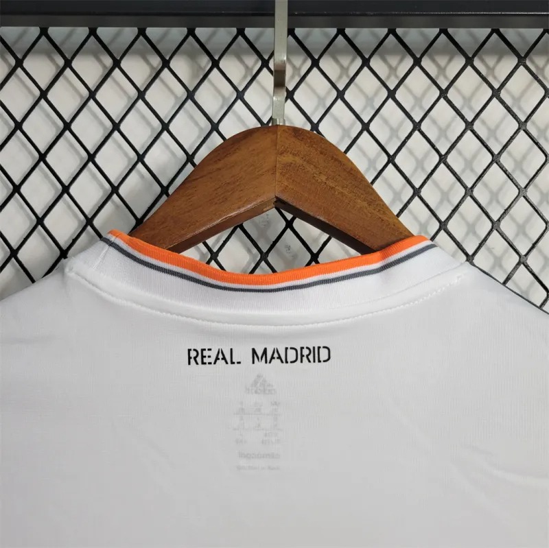 Real Madrid Retro Jersey Home Custom Soccer Shirt 2013/14 - ujerseystore