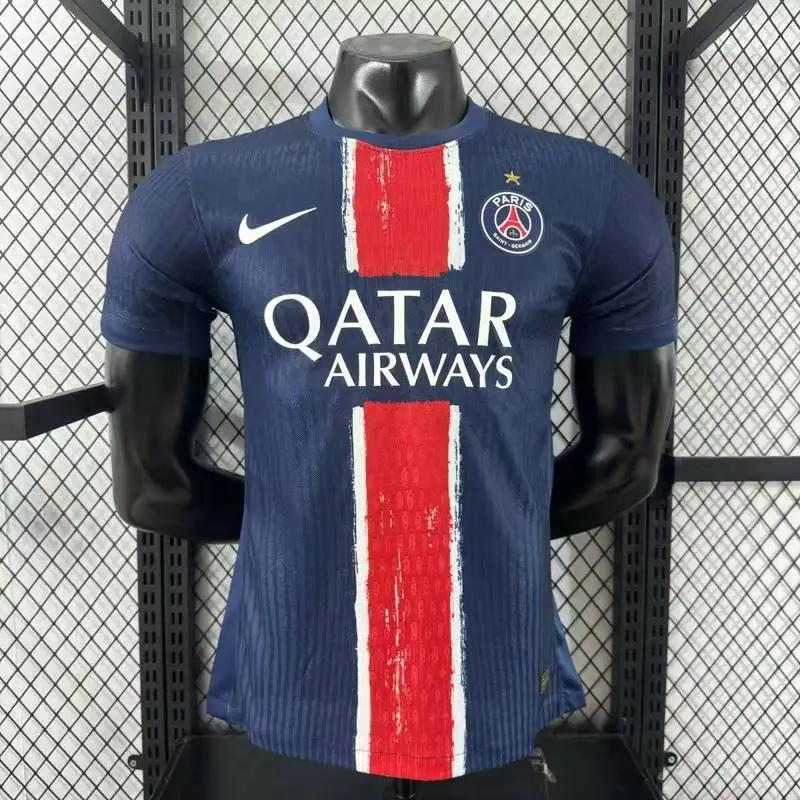 Soccer Jersey PSG Home x Champions of Europe Shirt 2024/25 - With Star - Ujersey NHL