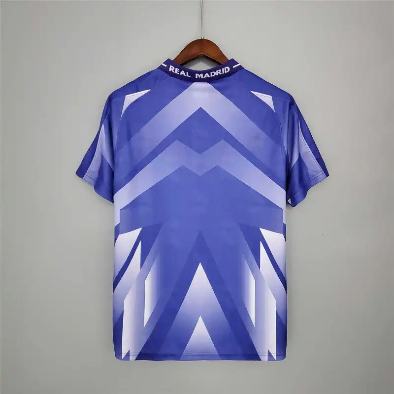 Real Madrid Retro Jersey Away Custom Soccer Shirt 1996-97 - ujerseystore