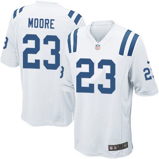 Men's Nike Indianapolis Colts #23 Kenny Moore Game White NFL Jersey - Ujersey