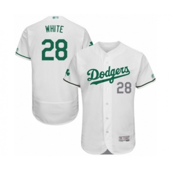 Men's Los Angeles Dodgers #28 Tyler White Celtic Flexbase Authentic Collection Baseball Player Jersey - Ujersey