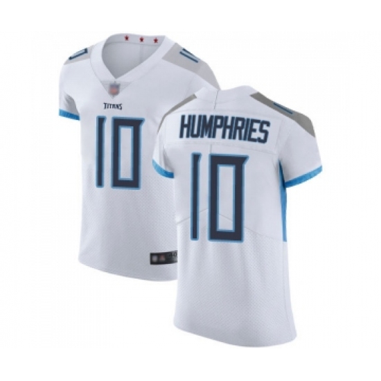 Men's Tennessee Titans #10 Adam Humphries White Vapor Untouchable Elite Player Football Jersey - Ujersey