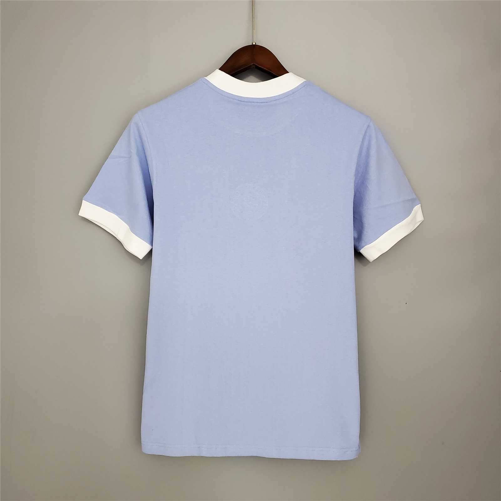 Manchester City Retro Home Football Jersey Shirt 1972 - U-jersey