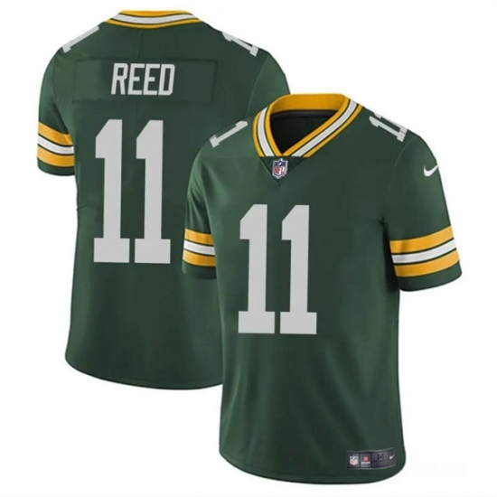 Men's Green Bay Packers #11 Jayden Reed Green Vapor Untouchable Football Stitched Jersey - Ujersey