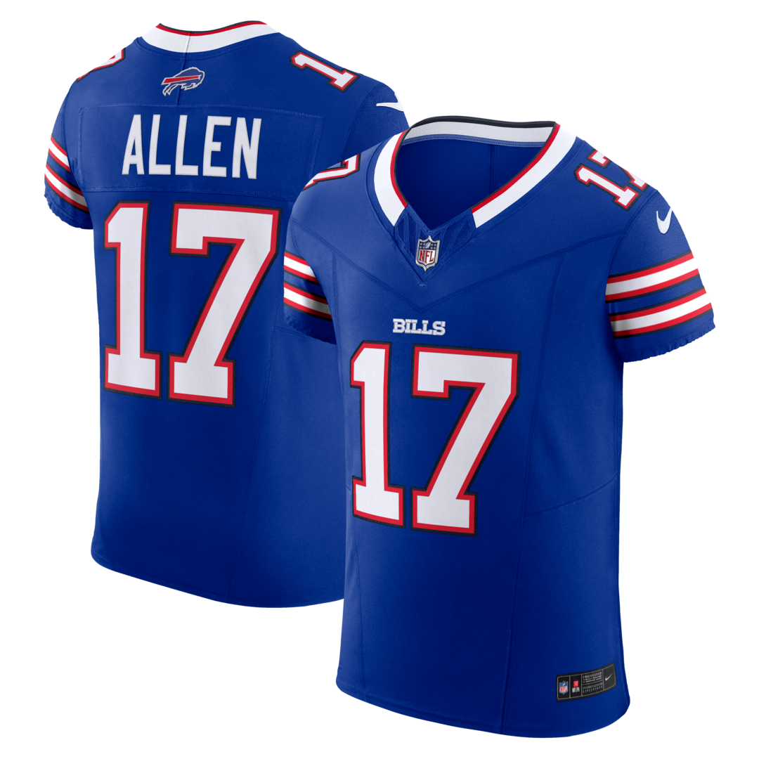 Men's Buffalo Bills Josh Allen Nike Royal Team Vapor F.U.S.E. Elite Jersey - Ujersey