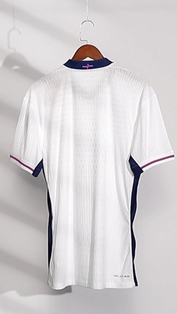 England Soccer Jersey Home Shirt EURO 2024 - U-jersey