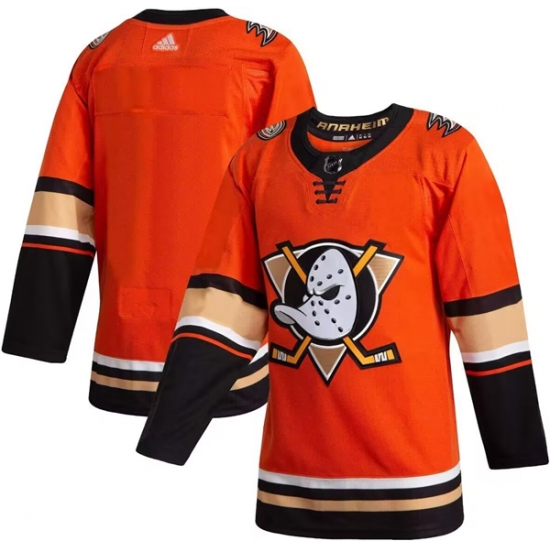 Men's Anaheim Ducks Blank Orange Stitched Jersey - Ujersey