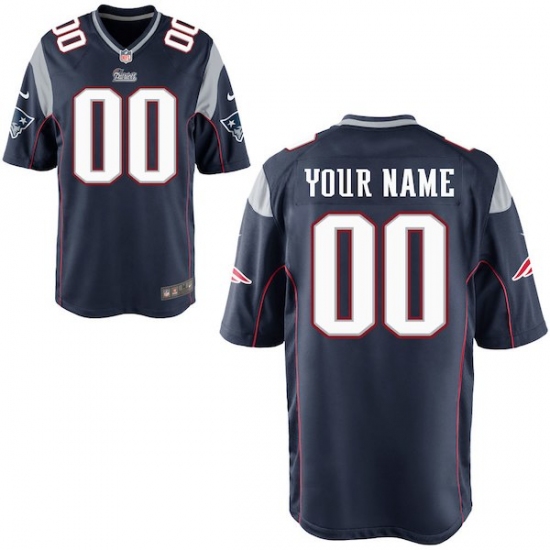 Nike Men's New England Patriots Customized Game Team Color Jersey - Ujersey