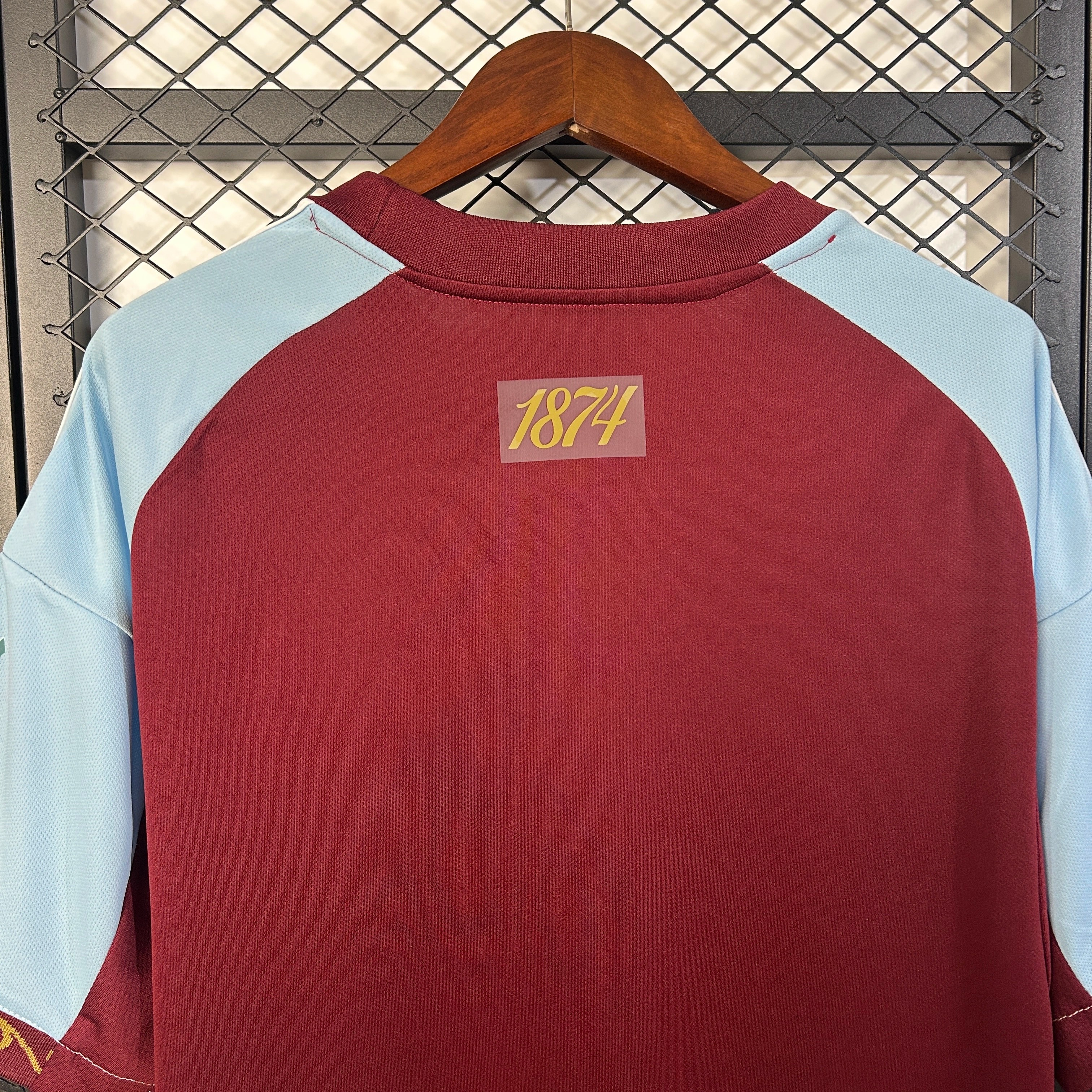 Aston Villa Football Jersey Home Custom Shirt 2025/26 - ujerseystore