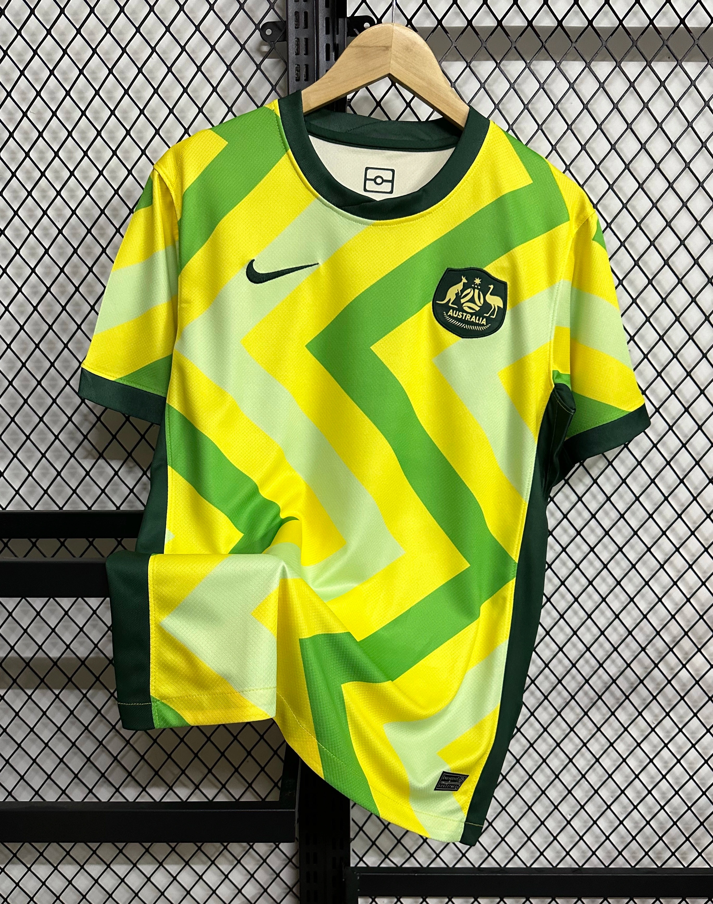 Australia Soccer Jersey Home Custom Shirt 2025 - ujerseystore