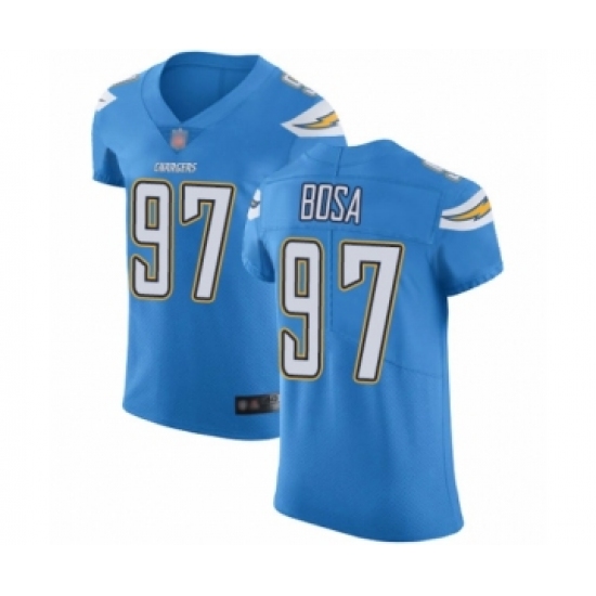 Men's Los Angeles Chargers #97 Joey Bosa Electric Blue Alternate Vapor Untouchable Elite Player Football Jersey - Ujersey
