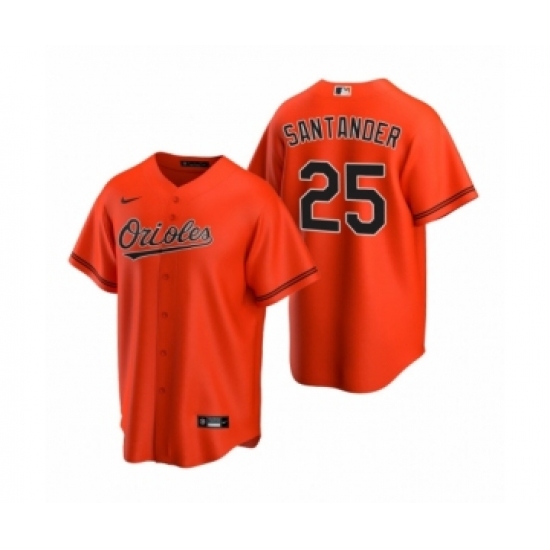 Men's Baltimore Orioles #25 Anthony Santander Nike Orange 2020 Replica Alternate Jersey - Ujersey