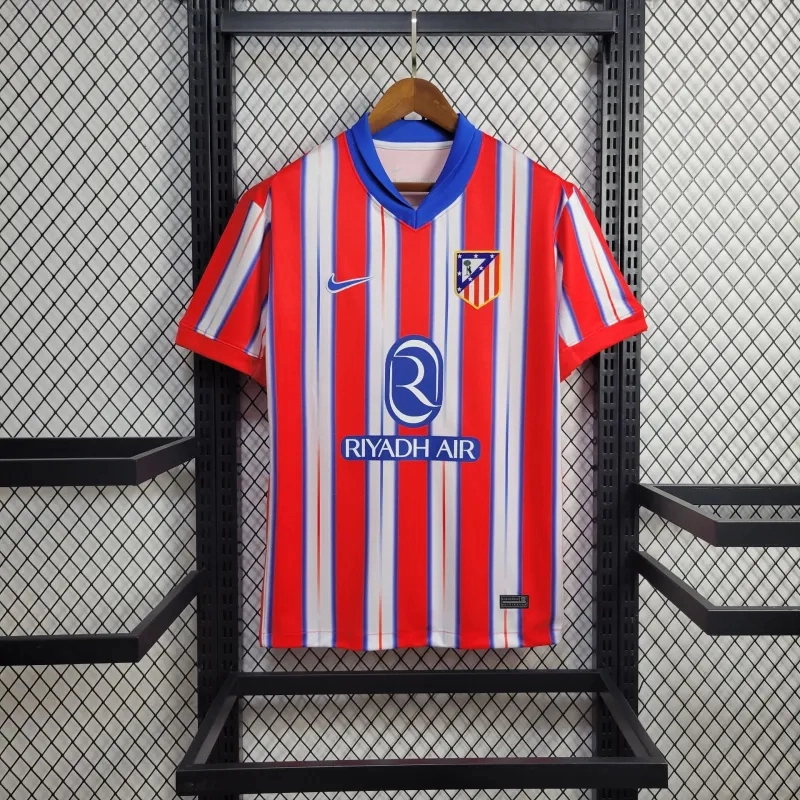 Atletico Madrid Soccer Jersey Home Custom Shirt 2024/25 - ujerseystore