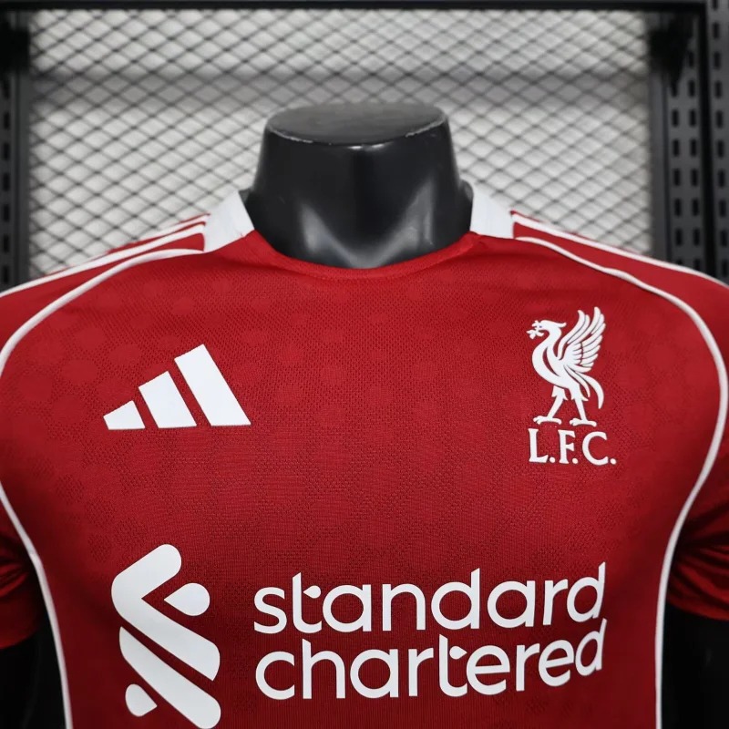 Liverpool Football Jersey Home Shirt 2025/26 - Ujersey NHL