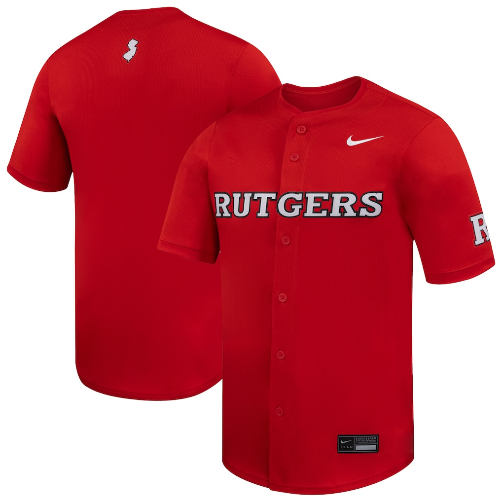 Men's Nike Scarlet Rutgers Scarlet Knights Limited Baseball Jersey
