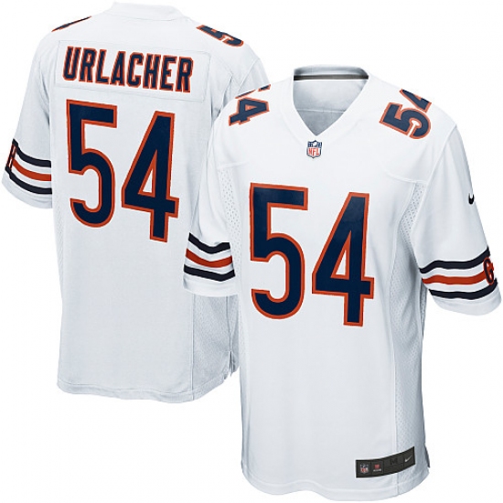 Men's Nike Chicago Bears #54 Brian Urlacher Game White NFL Jersey - Ujersey