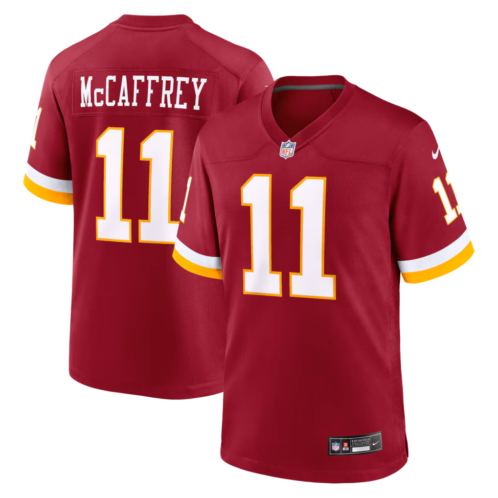 Men's Washington Commanders Luke McCaffrey Nike Burgundy Game Jersey - Vujersey Los Angeles Rams