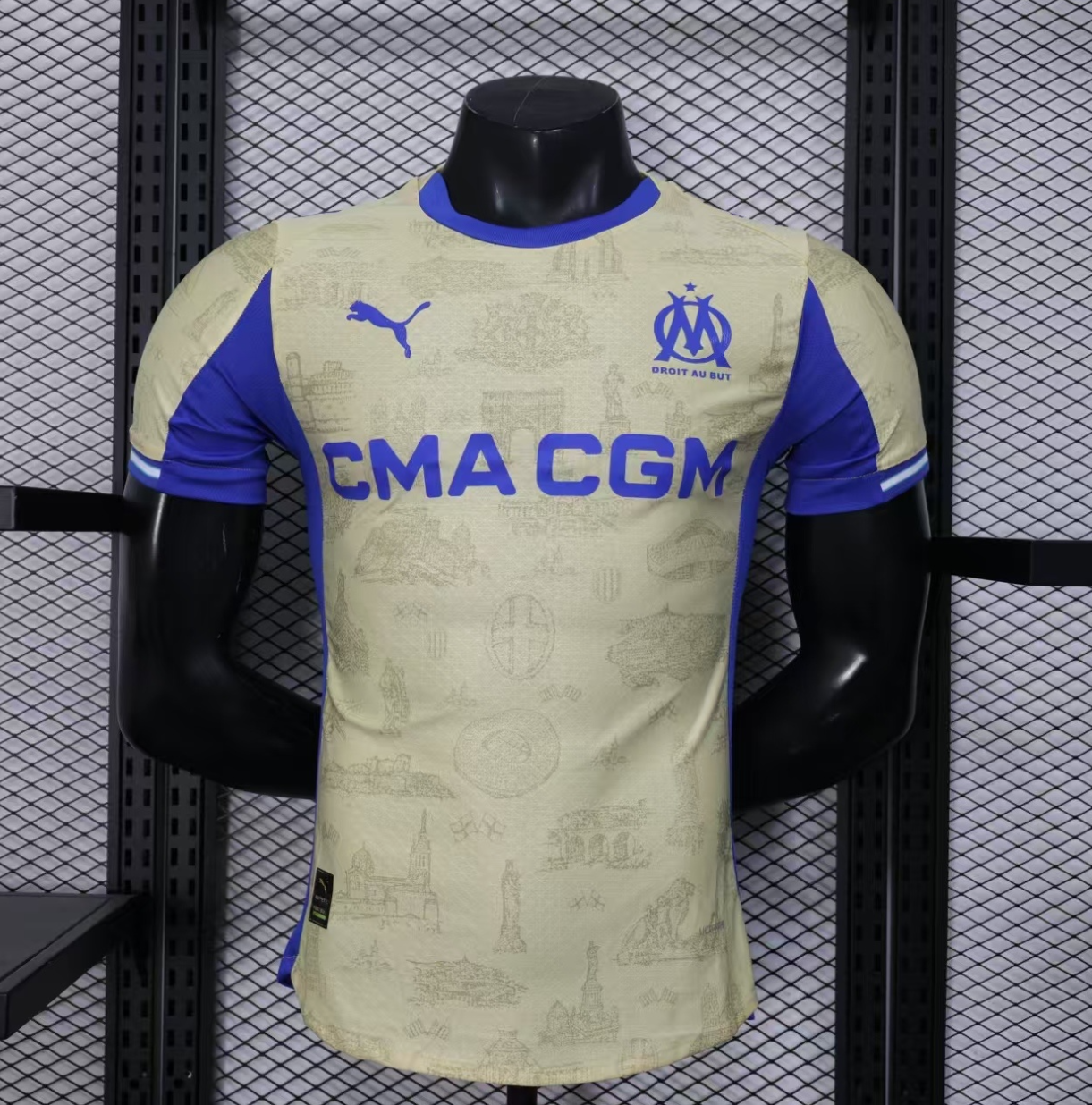 Marseille  second away football jersey 2025/2026 - Ujersey NHL