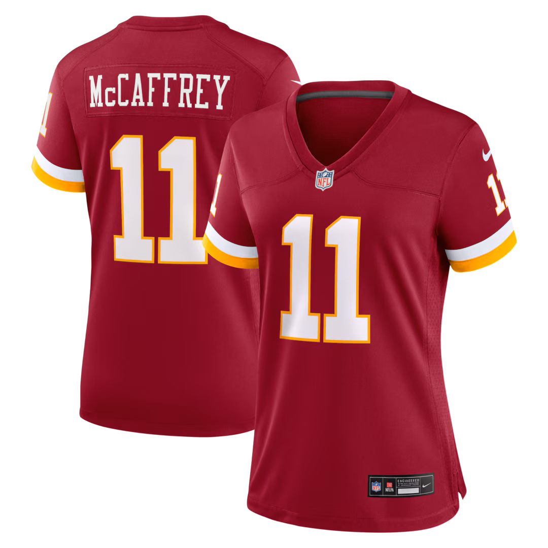 Women's Washington Commanders Luke McCaffrey Nike Burgundy Game Jersey