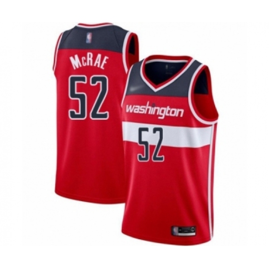 Youth Washington Wizards #52 Jordan McRae Swingman Red Basketball Jersey - Icon Edition - Ujersey