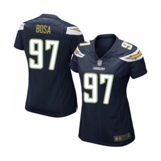 Women's Los Angeles Chargers #97 Joey Bosa Game Navy Blue Team Color Football Jersey - Ujersey