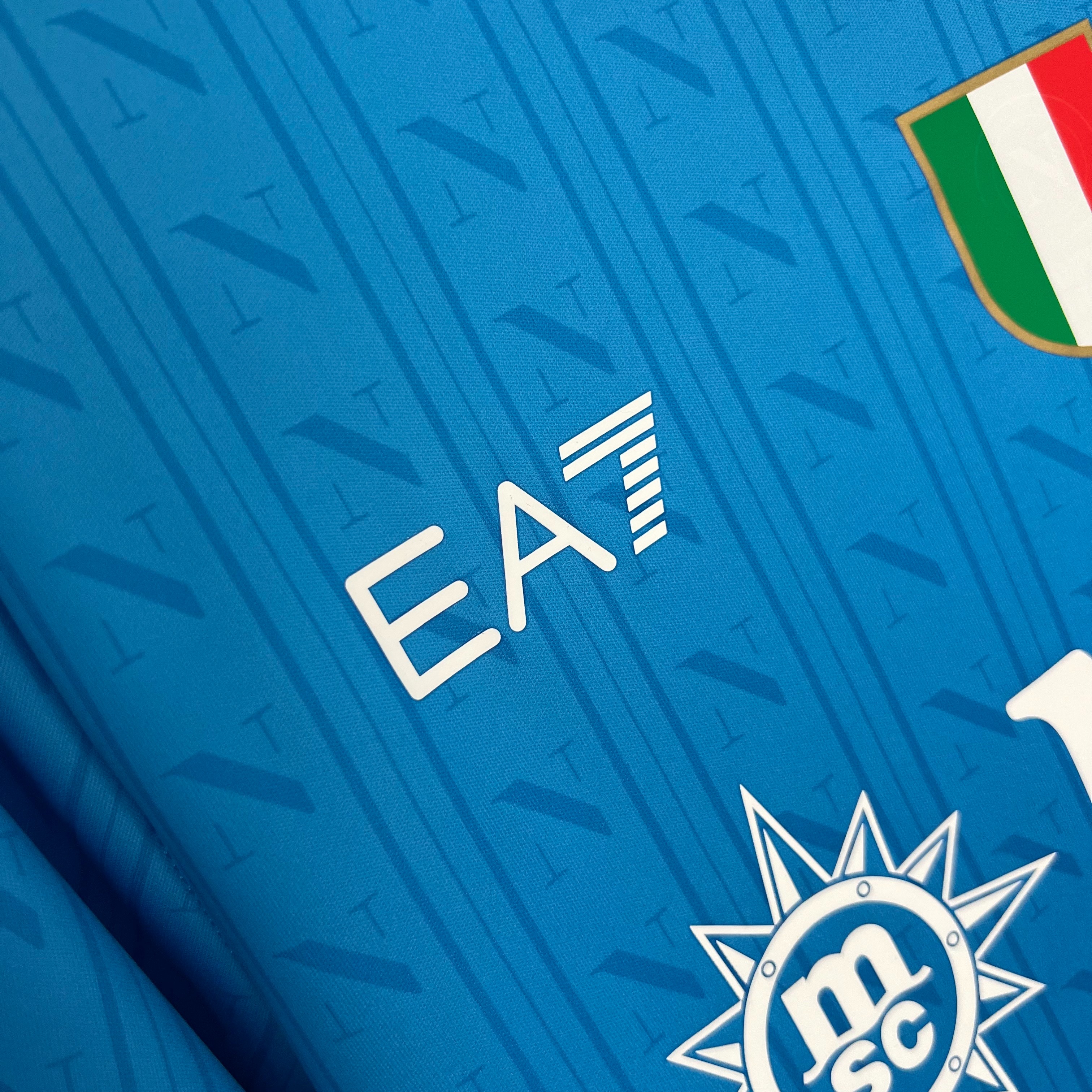 Napoli Soccer Jersey Home Custom Shirt 2025-26 - ujerseystore