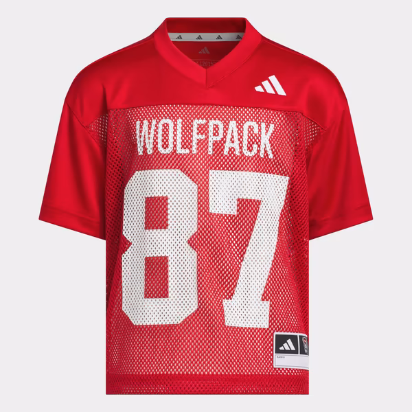 Youth adidas Red NC State Wolfpack Tailgate Jersey - Ujersey