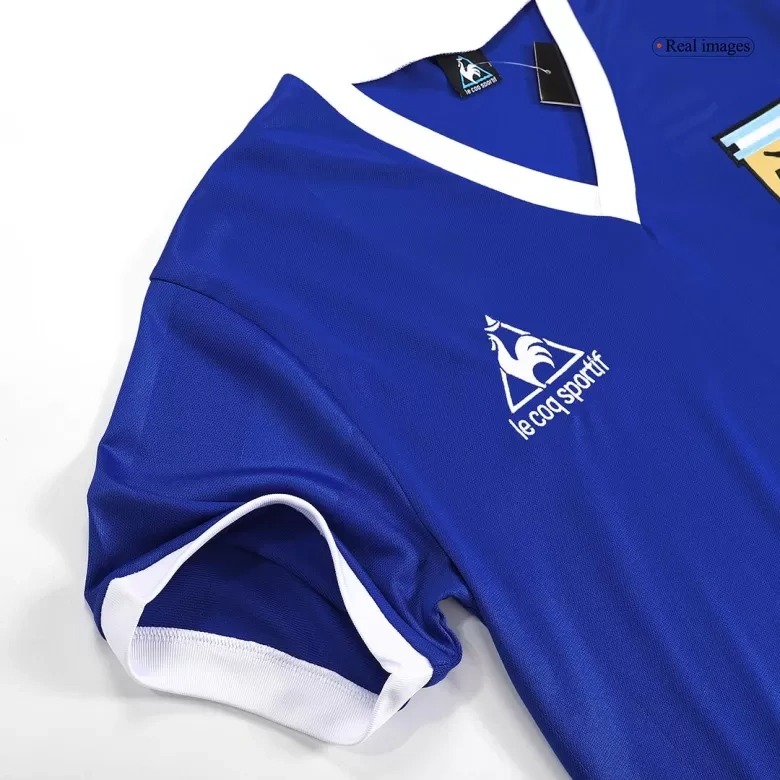 Argentina Retro Jersey Custom Away Football Jersey 1986 - ujerseystore