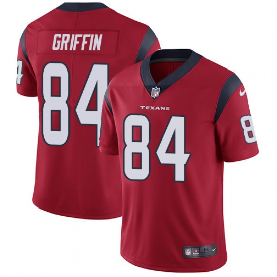 Youth Nike Houston Texans #84 Ryan Griffin Elite Red Alternate NFL Jersey - Ujersey