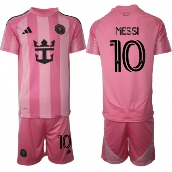 Men Inter Miami CF 2026 Soccer Jerseys Pink #10 MESSI - Ujersey