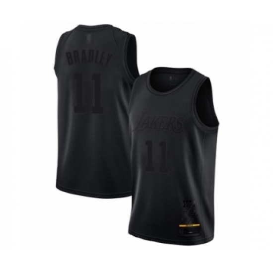 Men's Los Angeles Lakers #11 Avery Bradley Swingman Black MVP Basketball Jersey - Ujersey