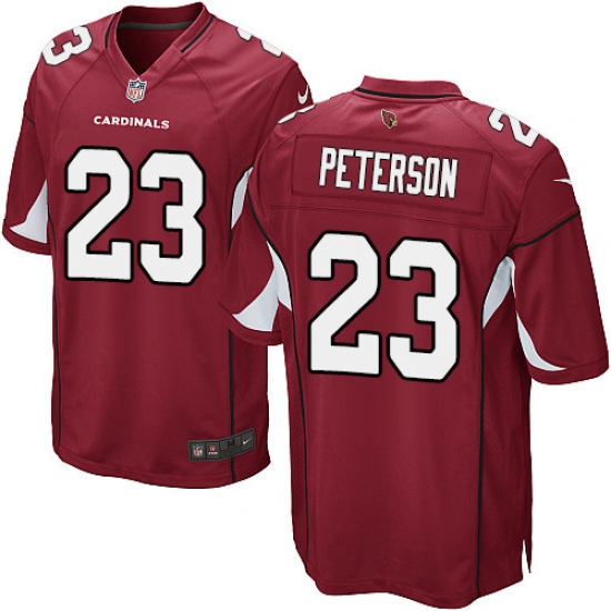 Men's Nike Arizona Cardinals #23 Adrian Peterson Game Red Team Color NFL Jersey - Ujersey