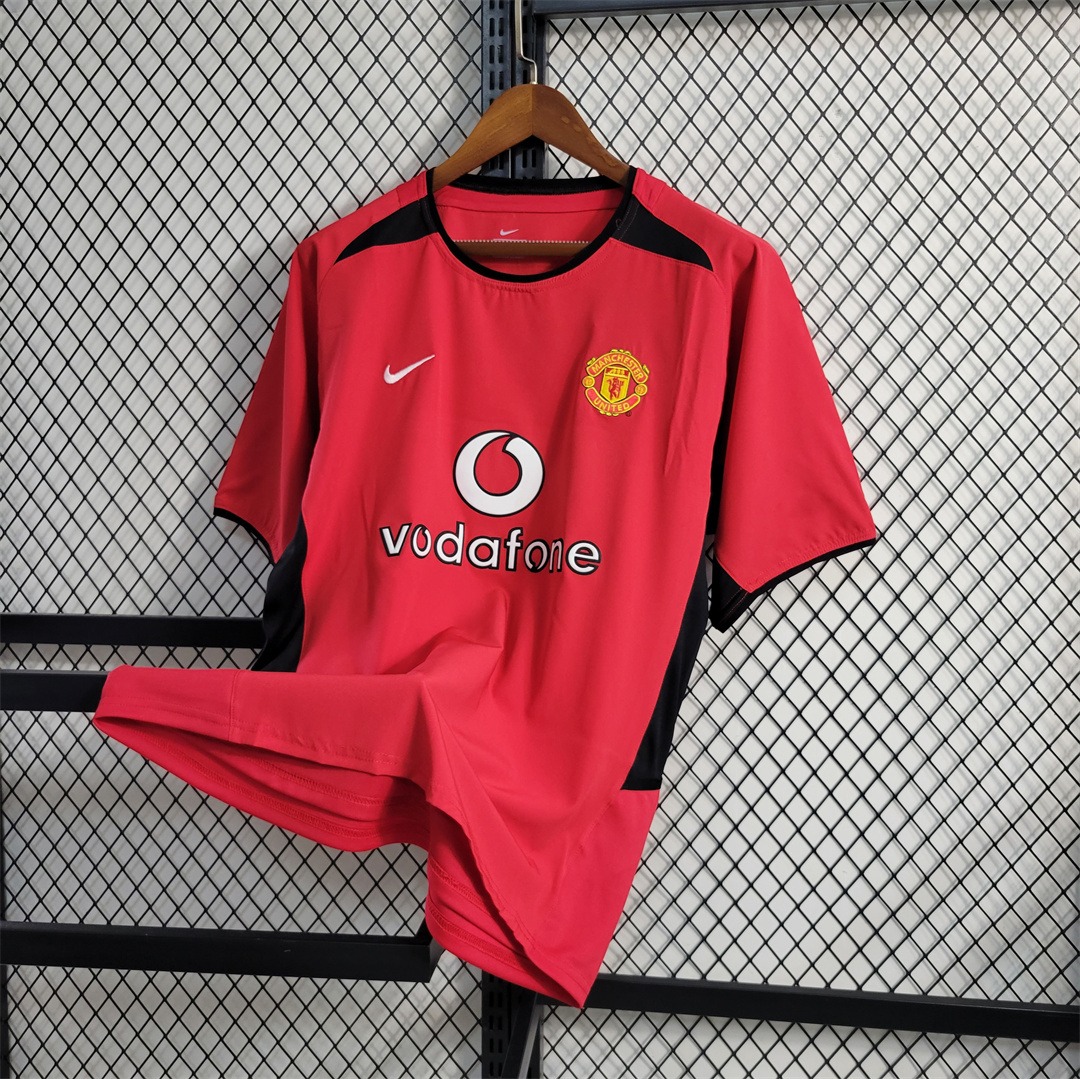 Manchester United Retro Home Football Jersey Shirt 2002/04 - U-jersey