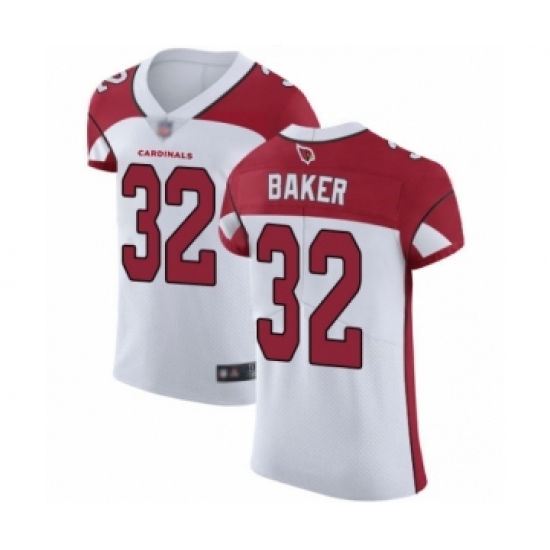 Men's Arizona Cardinals #32 Budda Baker White Vapor Untouchable Elite Player Football Jersey - Ujersey