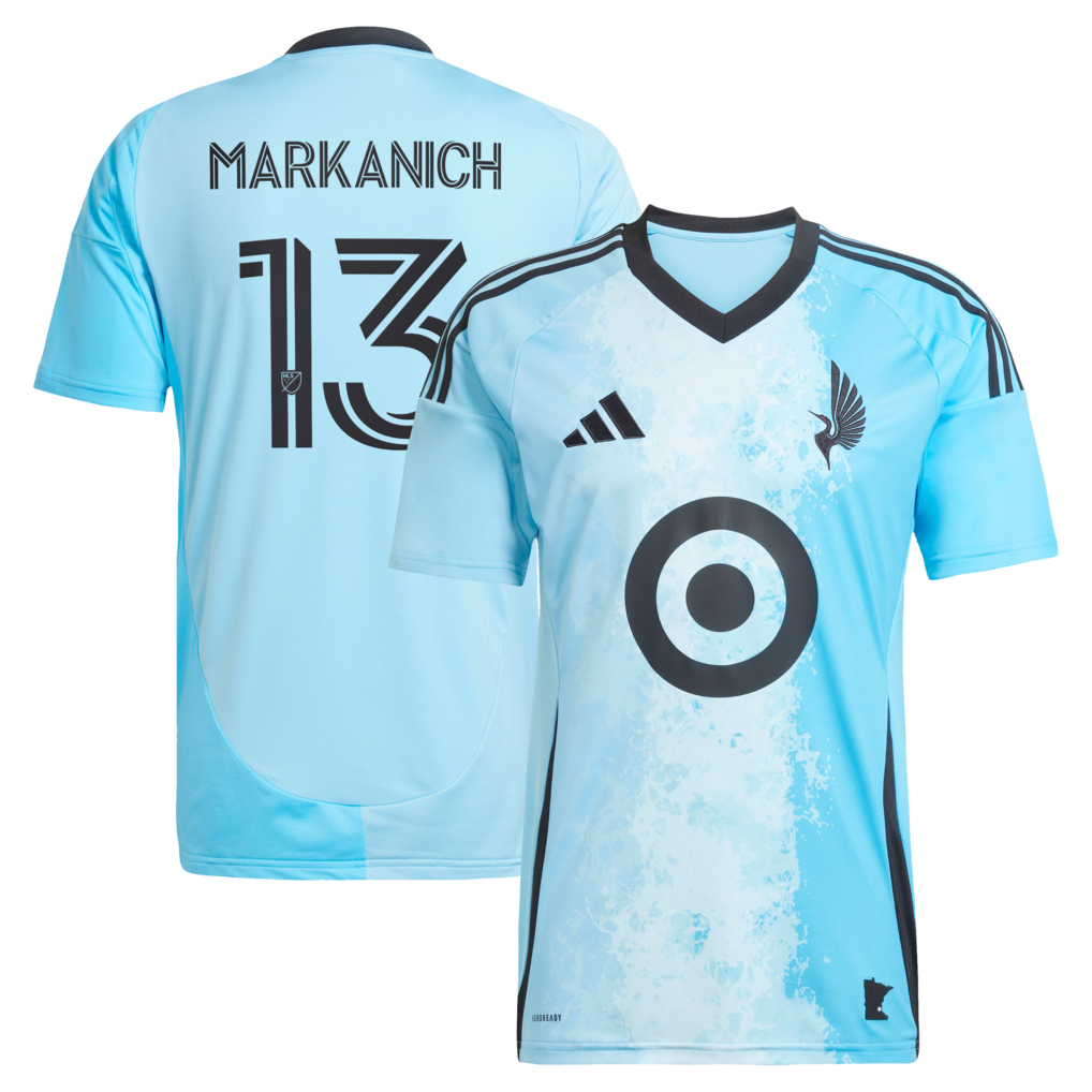 Men's Minnesota United FC Anthony Markanich adidas Blue 2025 CONVERGENCE Replica Jersey - Ujersey