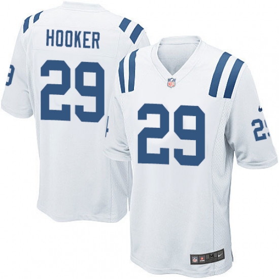 Men's Nike Indianapolis Colts #29 Malik Hooker Game White NFL Jersey - Ujersey