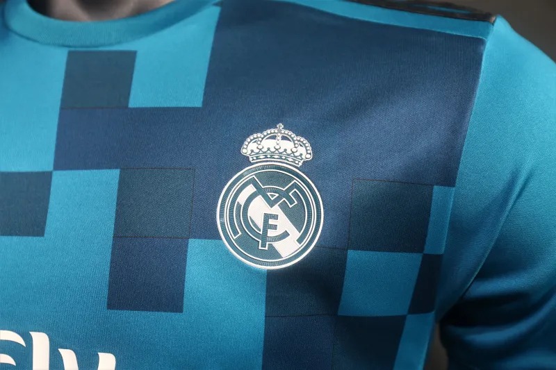 Real Madrid Retro Jersey Third Away Soccer Shirt 2017/18