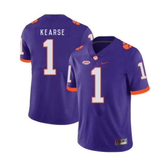 Clemson Tigers 1 Jayron Kearse Purple Nike College Football Jersey