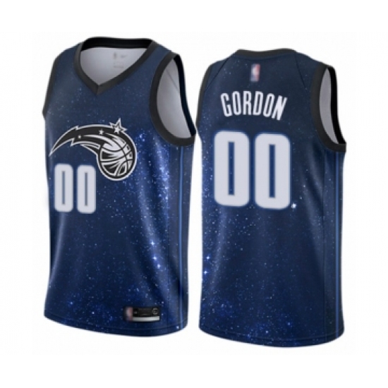 Youth Orlando Magic #00 Aaron Gordon Swingman Blue Basketball Jersey - City Edition