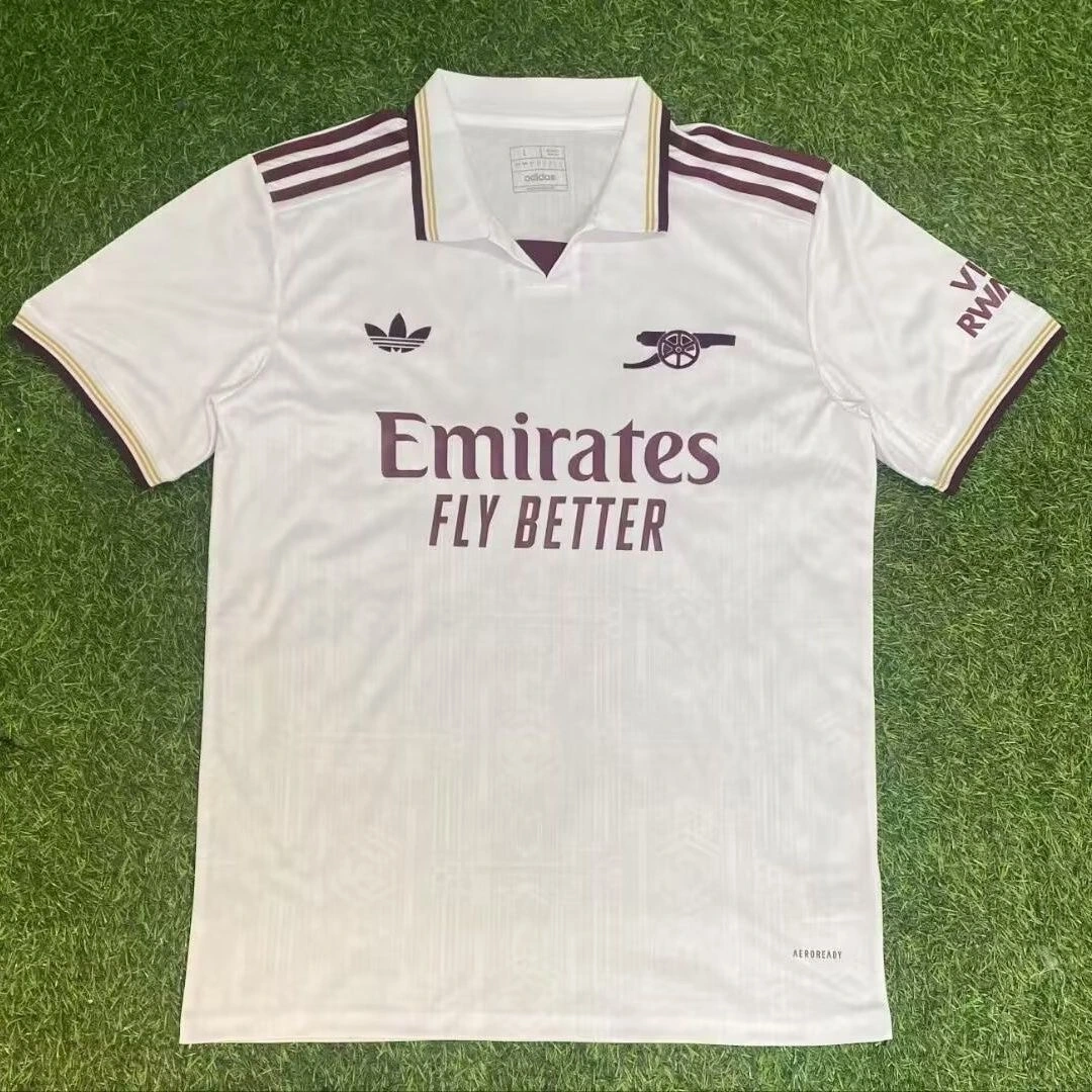 Arsenal Soccer Jersey Third Away Custom Shirt 2025/26 - ujerseystore