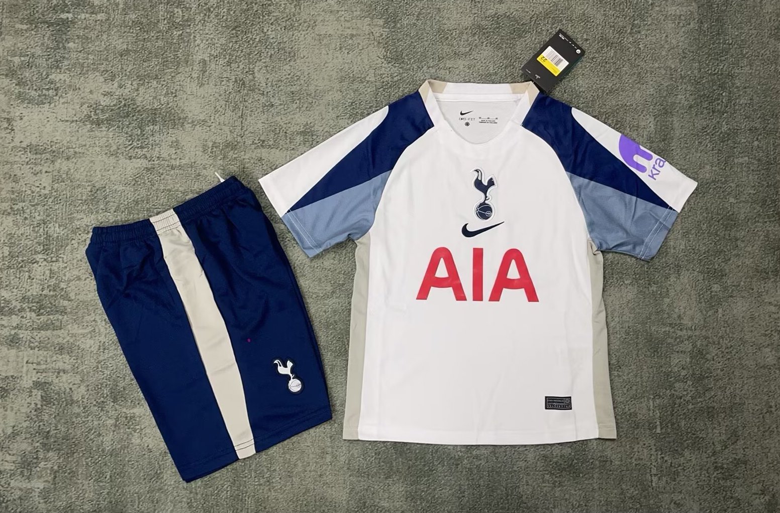 Tottenham Hotspur Football Jersey Home Kids Kit Jersey+Shorts 2025/26 - Ujersey NHL