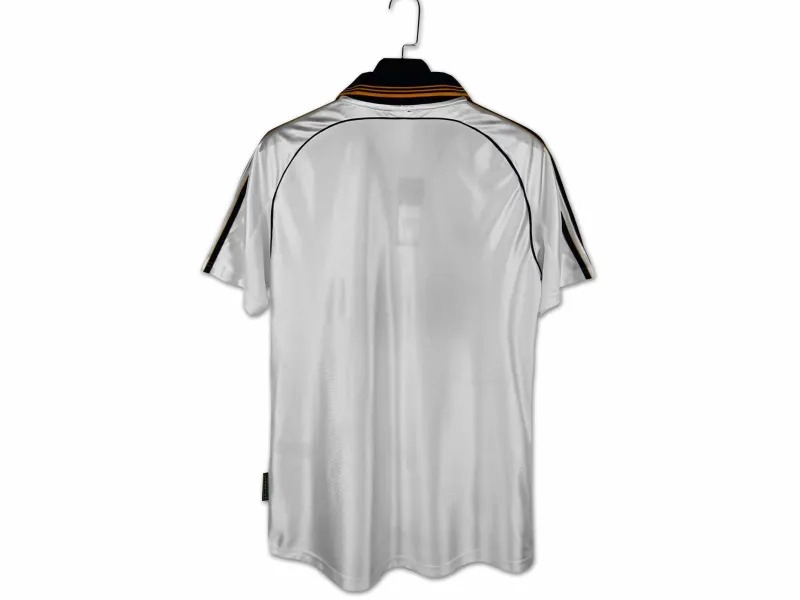 Real Madrid Retro Jersey Home Custom Soccer Shirt 1998-00 - ujerseystore