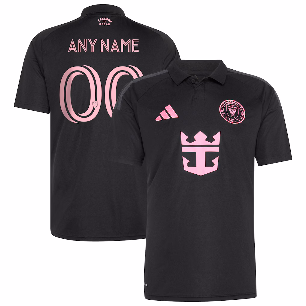 Men's Inter Miami CF adidas Black 2026 Presagio Replica Custom Jersey - Ujersey NHL