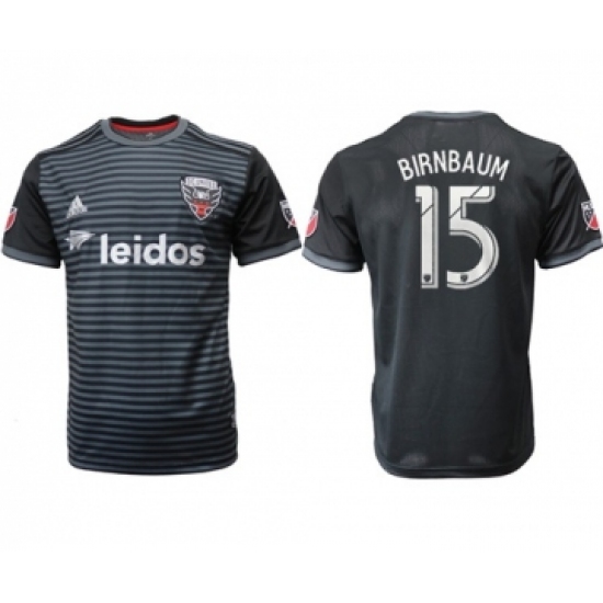 D.C. United #15 BirBasketballum Home Soccer Club Jersey - Ujersey