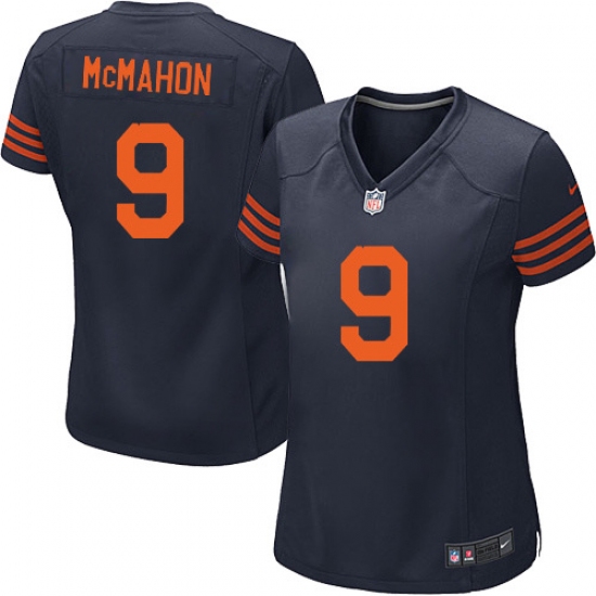 Women's Nike Chicago Bears #9 Jim McMahon Game Navy Blue Alternate NFL Jersey - Ujersey