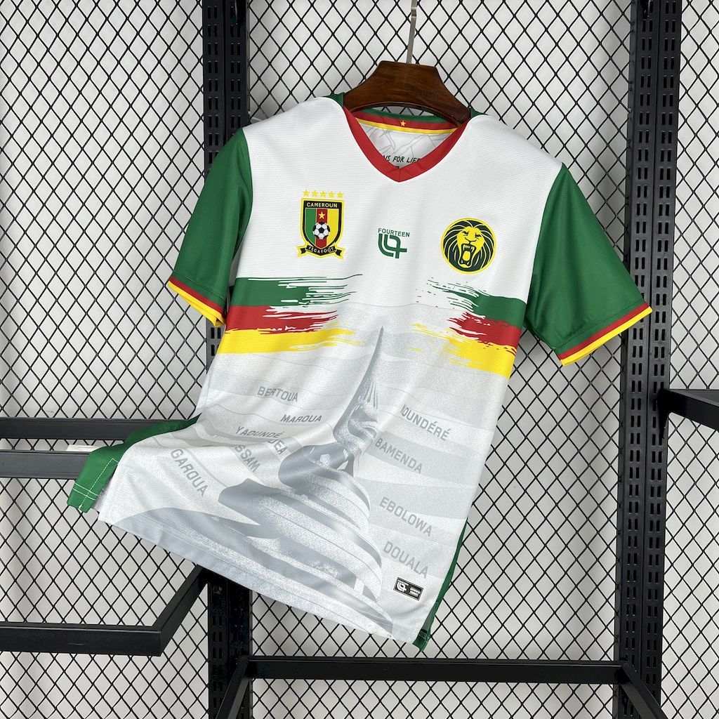 Cameroon Soccer Jersey Third Away Custom Shirt 2025 - ujerseystore