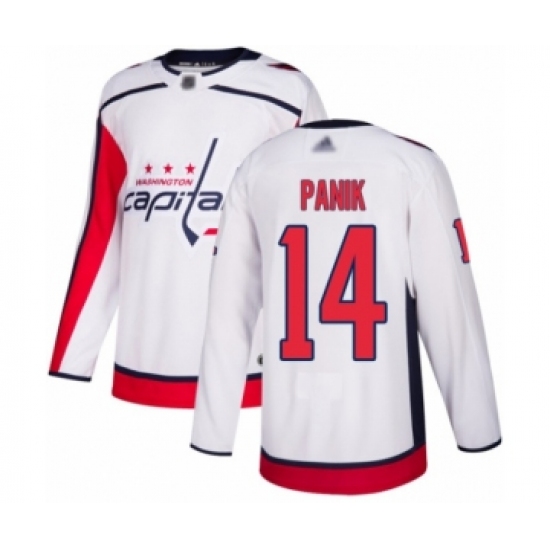 Youth Washington Capitals #14 Richard Panik Authentic White Away Hockey Jersey - Ujersey