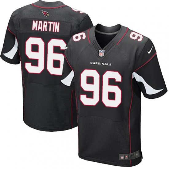 Men's Nike Arizona Cardinals #96 Kareem Martin Elite Black Alternate NFL Jersey - Ujersey