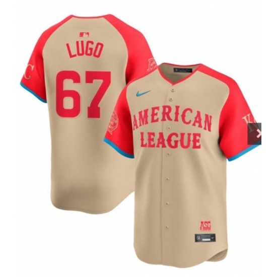 Men's New York Mets #67 Seth Lugo Cream 2024 All Star Limited Stitched Jersey - Ujersey